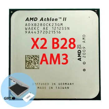 AMD Athlon II X2 B28 B280 3,4 Ghz двуядрен процесор на ADXB280CK23GM Socket AM3