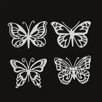 Режещи Удари Невероятна Пеперуда от Метал за scrapbooking Нови Печати за 2019 Щанцоване Бод Занаят Шаблони Troqueles Коледа