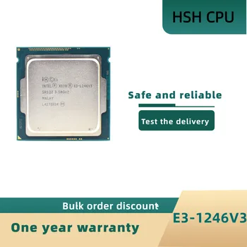 Intel Xeon E3-1246 E3 v3 1246v3 E3 1246 v3 3,5 Ghz Четириядрен восьмипоточный процесор 84 W Процесор в LGA 1150